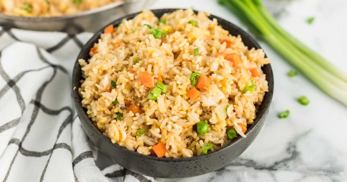 Better than Take Out Fried Rice - Us in the Kitchen