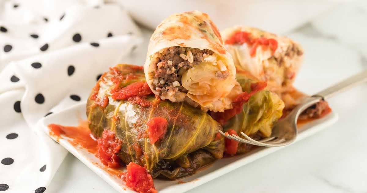 Cabbage Rolls - Us in the Kitchen