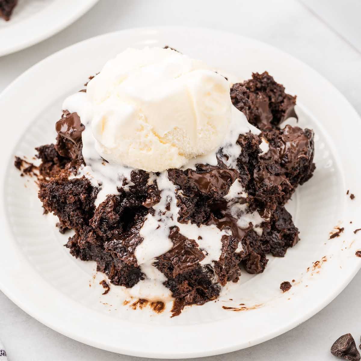 Chocolate Dump Cake - Us in the Kitchen