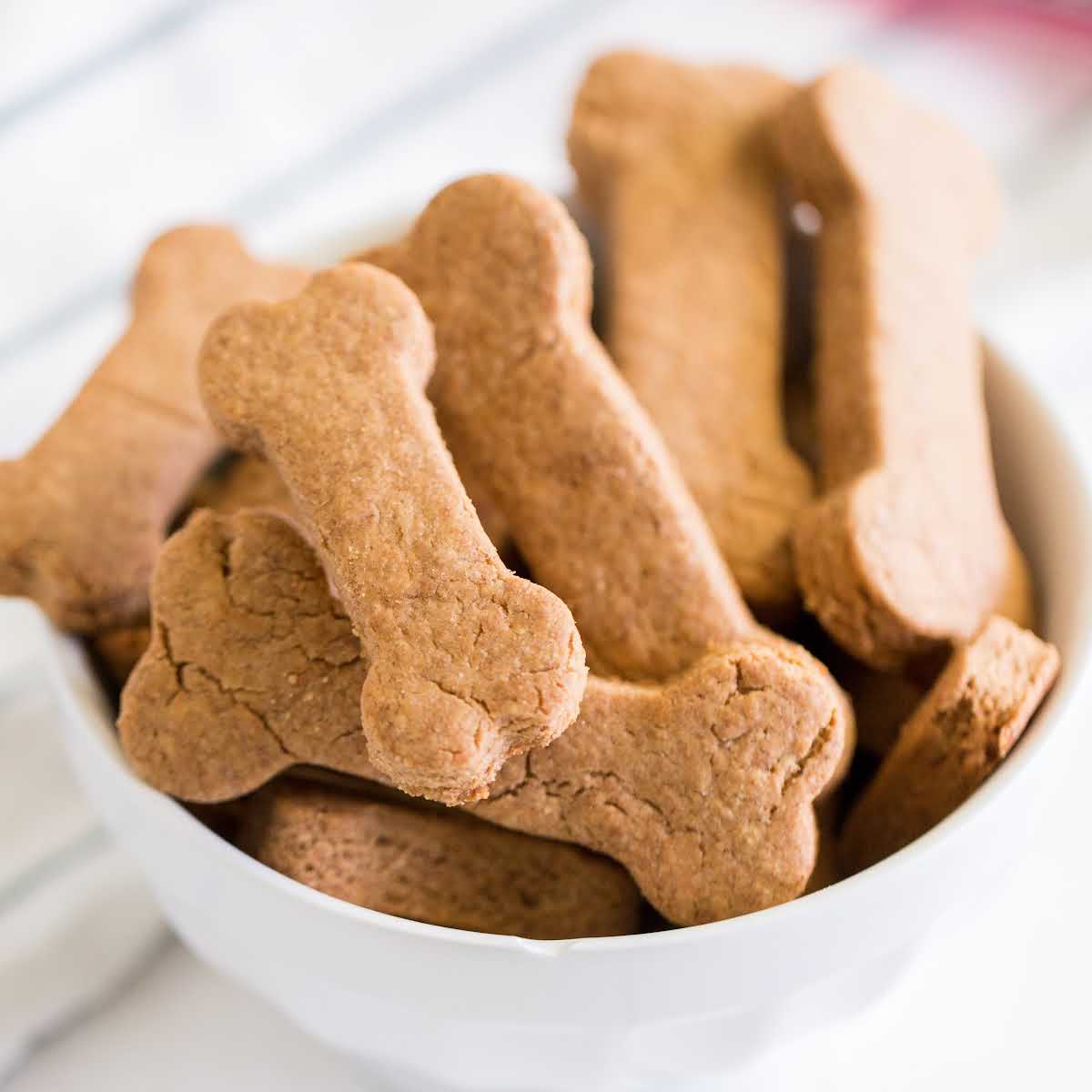 Homemade Dog Treats Us in the Kitchen